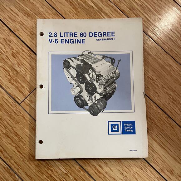 2.8 Litre 60 Degree V-6 Engine GM Product Service Manual - Picture 1 of 3